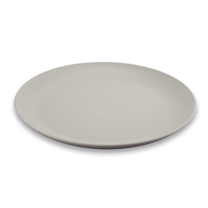 Simple Design Solid Colour 12 Inch Large Plastic Dinner Plates - fabufabu design store