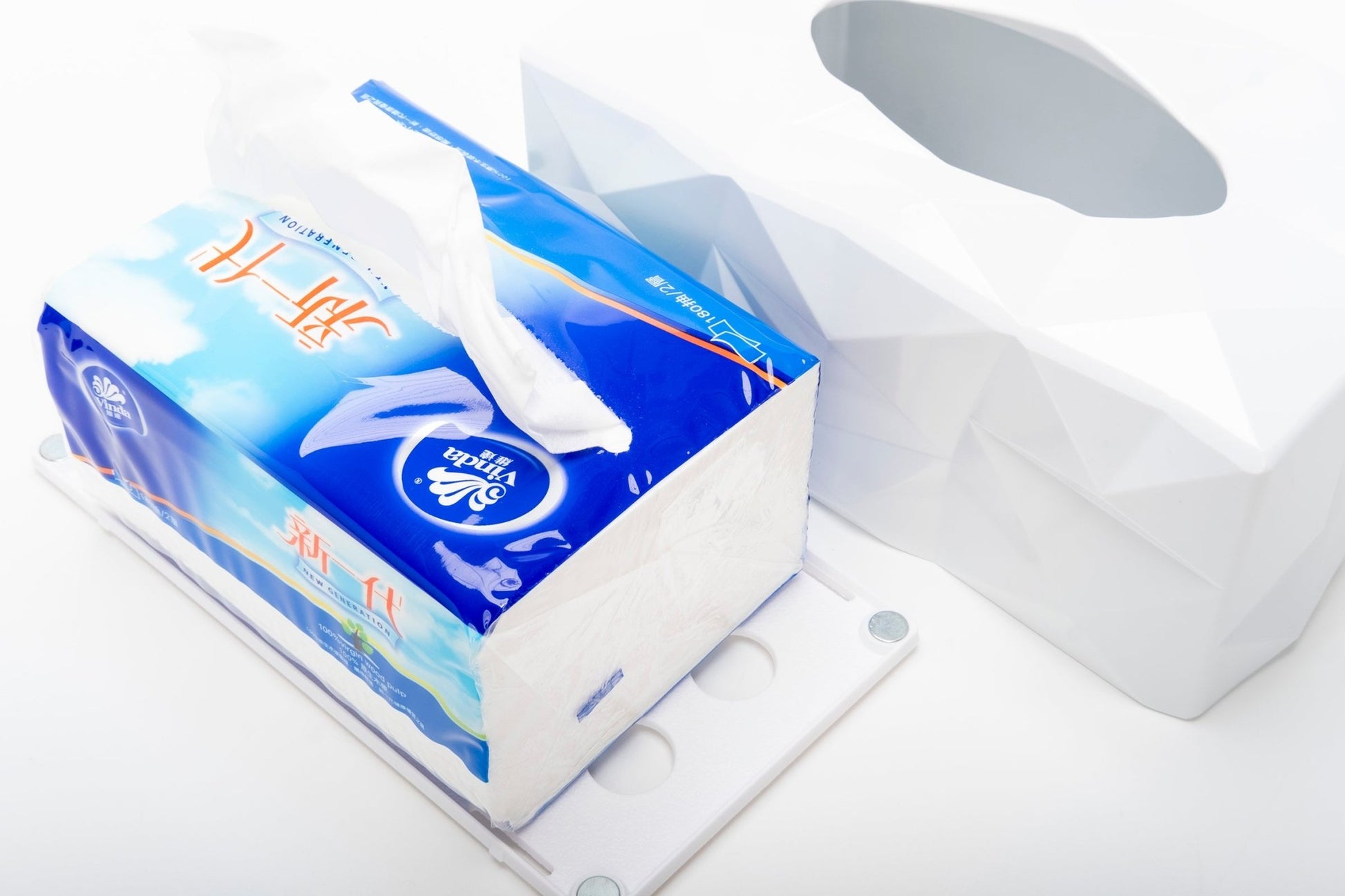 simple design tissue box covers with bottom - fabufabu design store
