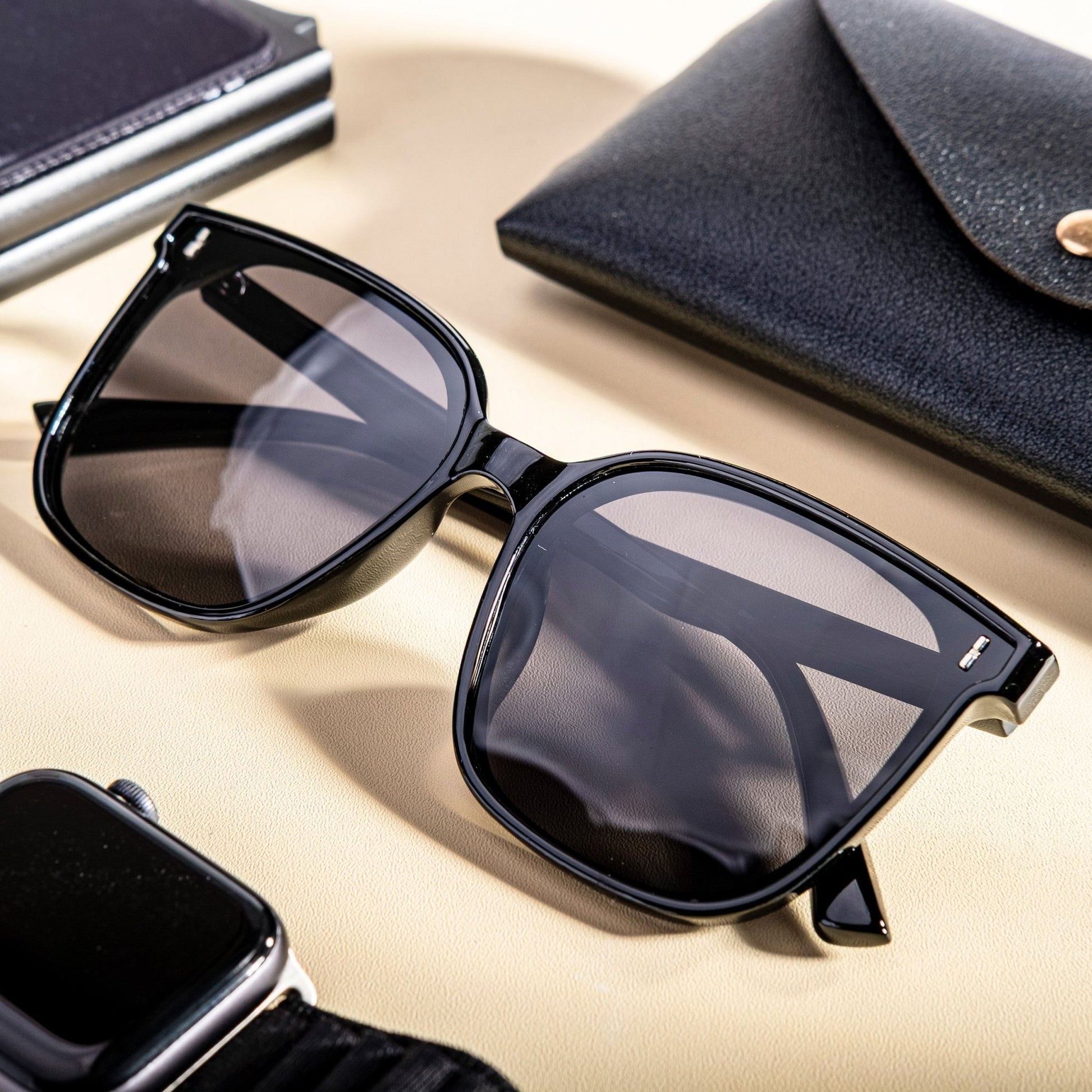 Trendy Oversized Korean style sunglasses for Men Women - fabufabu design store