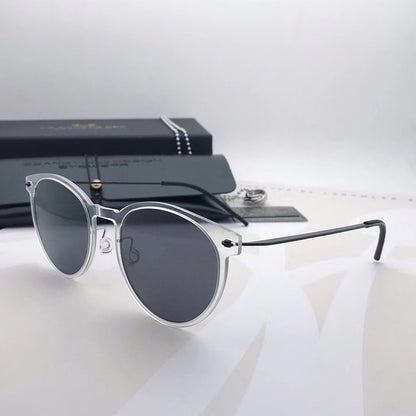 trendy titanium temples sunglasses - fabufabu design store
