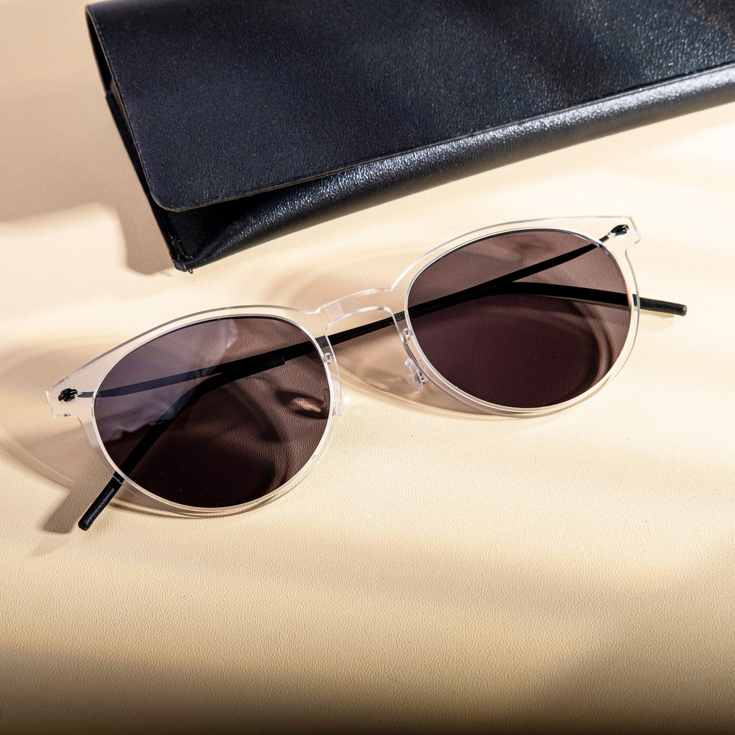trendy titanium temples sunglasses - fabufabu design store