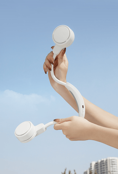 Two - in - one Portable Neck cooling and heating Fan - fabufabu design store
