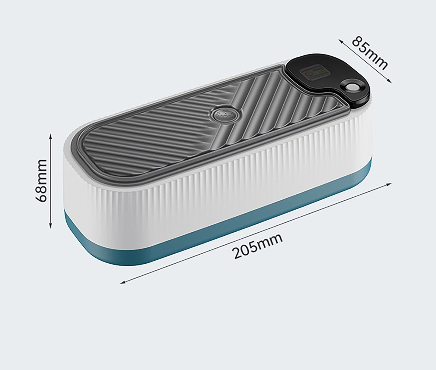 Ultrasonic eyeglass cleaner 300 ml portable professional - fabufabu design store