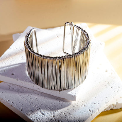 Wrist Wrap Wide Arm Cuff Bracelets - fabufabu design store