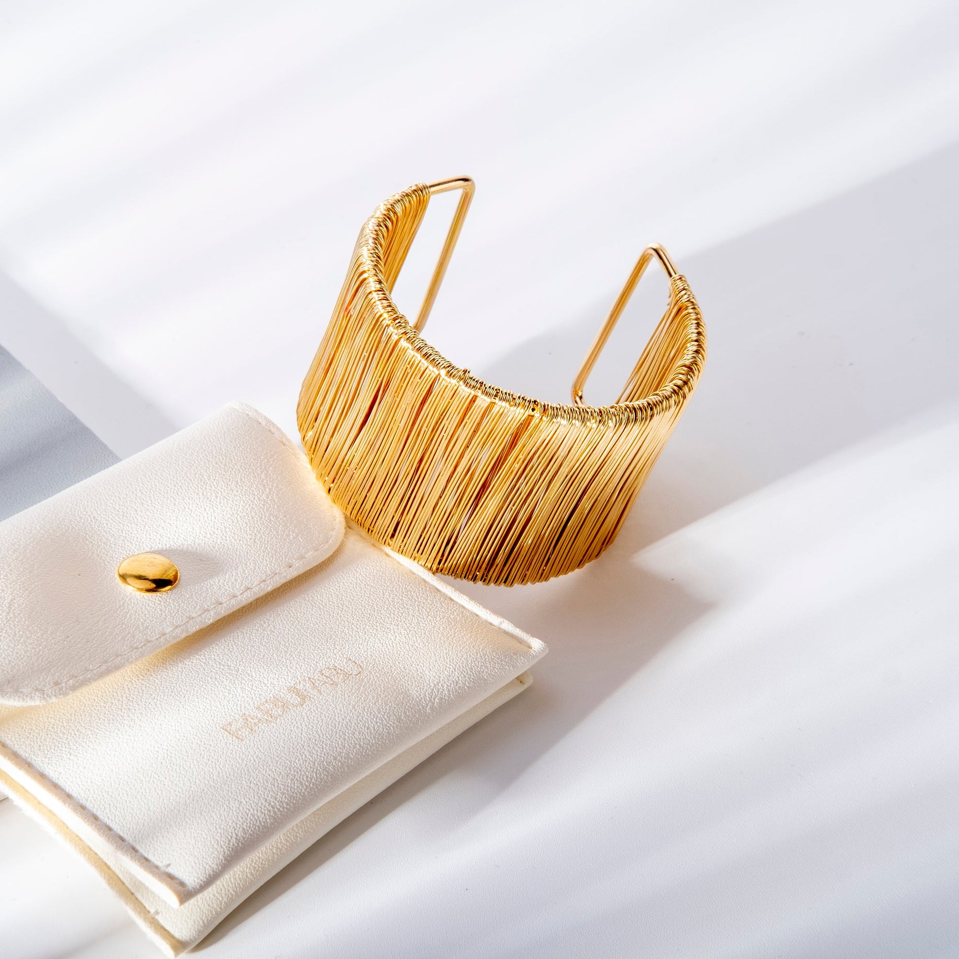 Wrist Wrap Wide Arm Cuff Bracelets - fabufabu design store